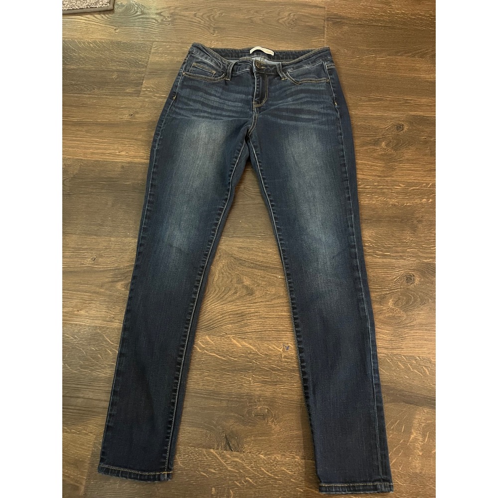 Daytrip Lynx High Rise Skinny Jeans Dark Wash Denim 29S